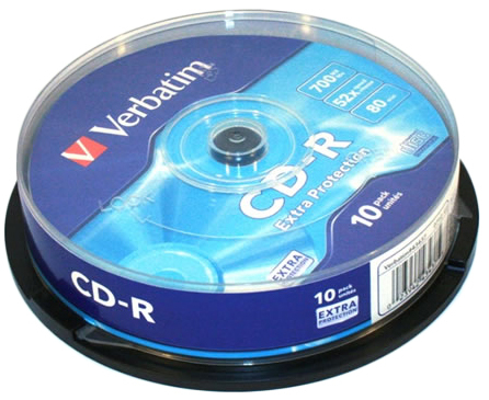 Verbatim CD-R 700MB 52x - 10 Pack