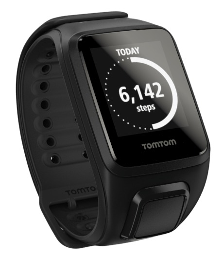 TomTom Spark Cardio + Music GPS Fitness Watch - Black (Small)