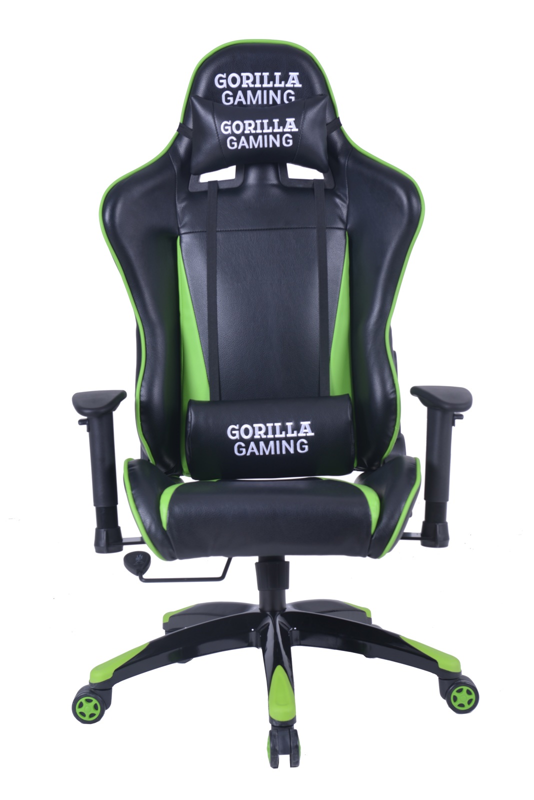 Gorilla Gaming Commander Chair - Green & Black for image