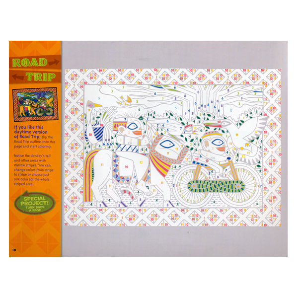 Paper Stained Glass ColorbyNumber Art for Your Windows Klutz Press