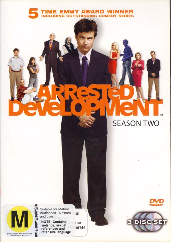 Arrested Development - Season 2 (3 Disc Set) on DVD