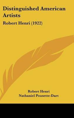 Distinguished American Artists: Robert Henri (1922) by Robert Henri image