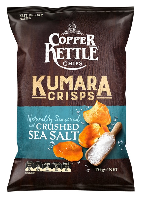 Copper Kettle Kumara Chips Sea Salt (135g) at Mighty Ape NZ