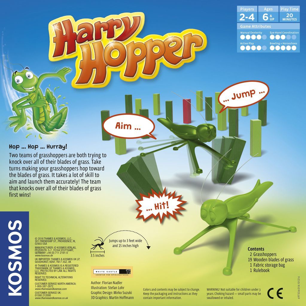 Harry Hopper - Board Game image