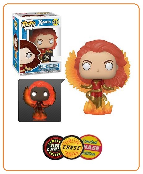 Marvel - Dark Phoenix (Flames) Pop! Vinyl Figure (with a chance for a Chase version!) image