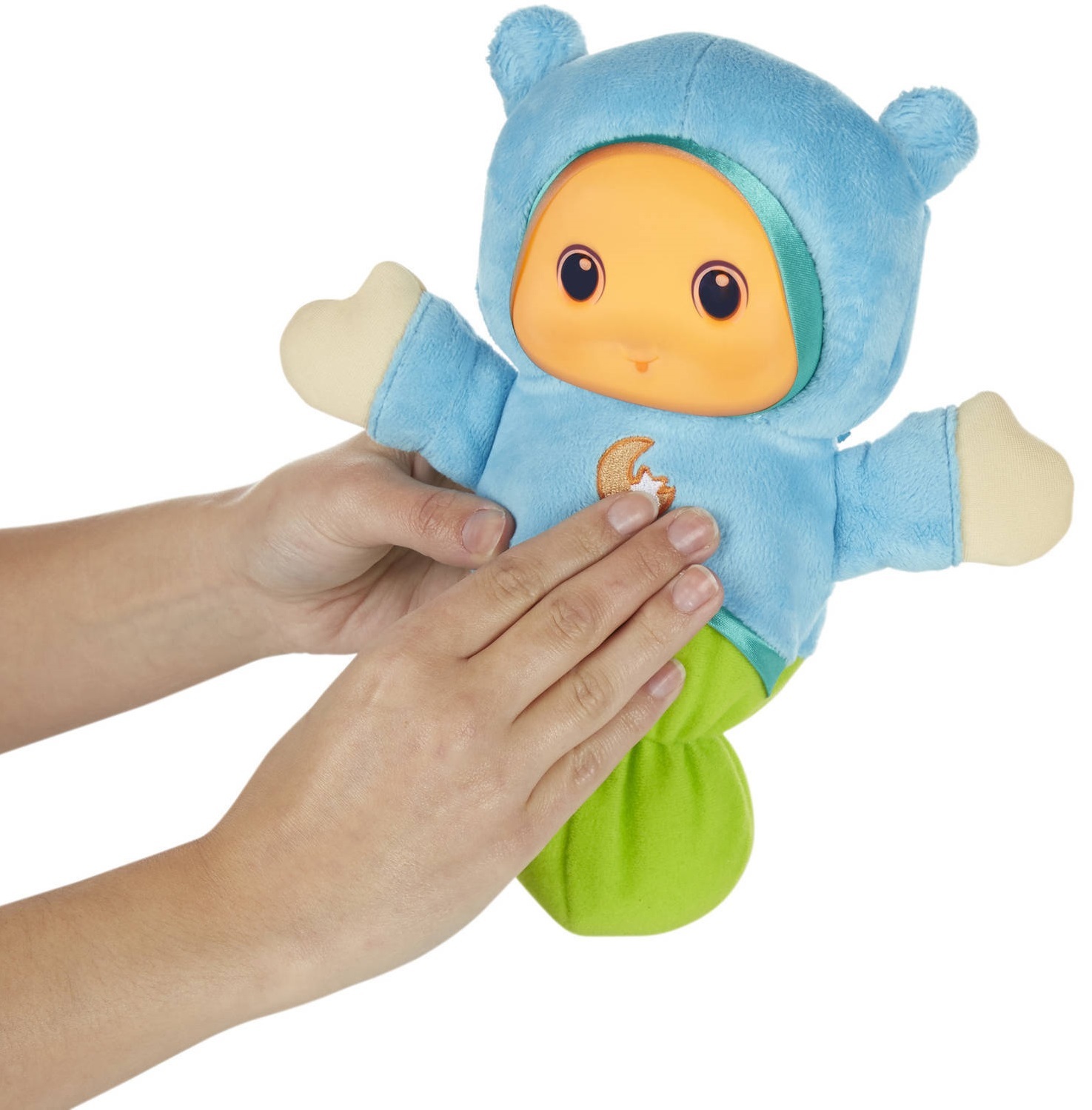 Lullaby Gloworm Plush - Blue image