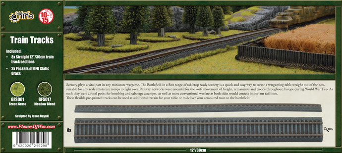 Flames of War - Train Tracks image