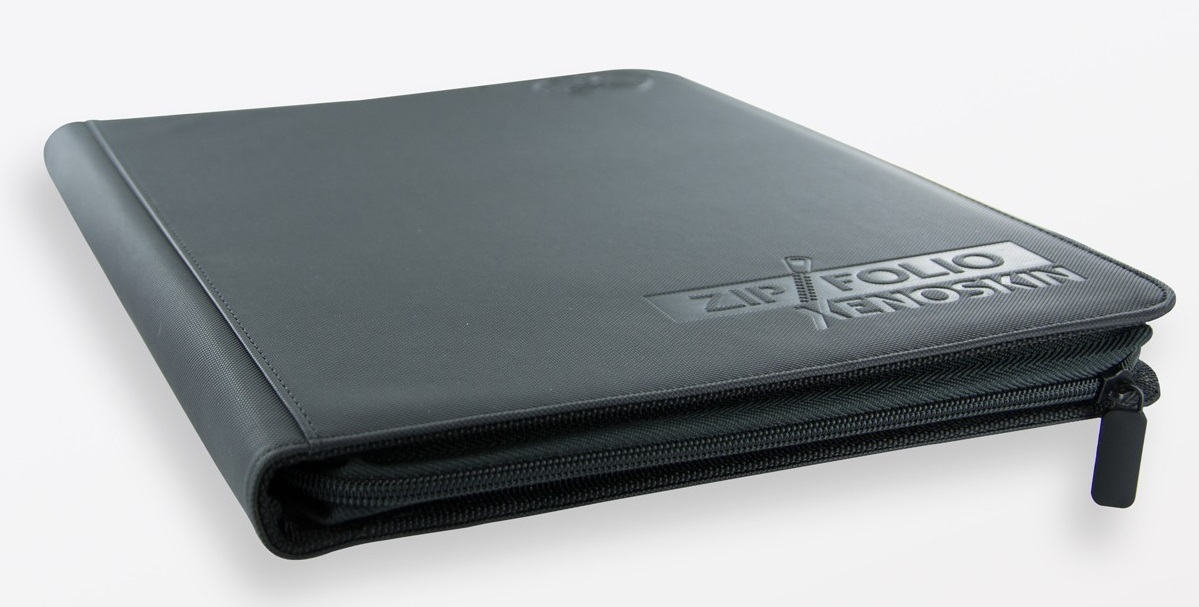 Ultimate Guard: 9-Pocket XenoSkin ZipFolio (Black) image