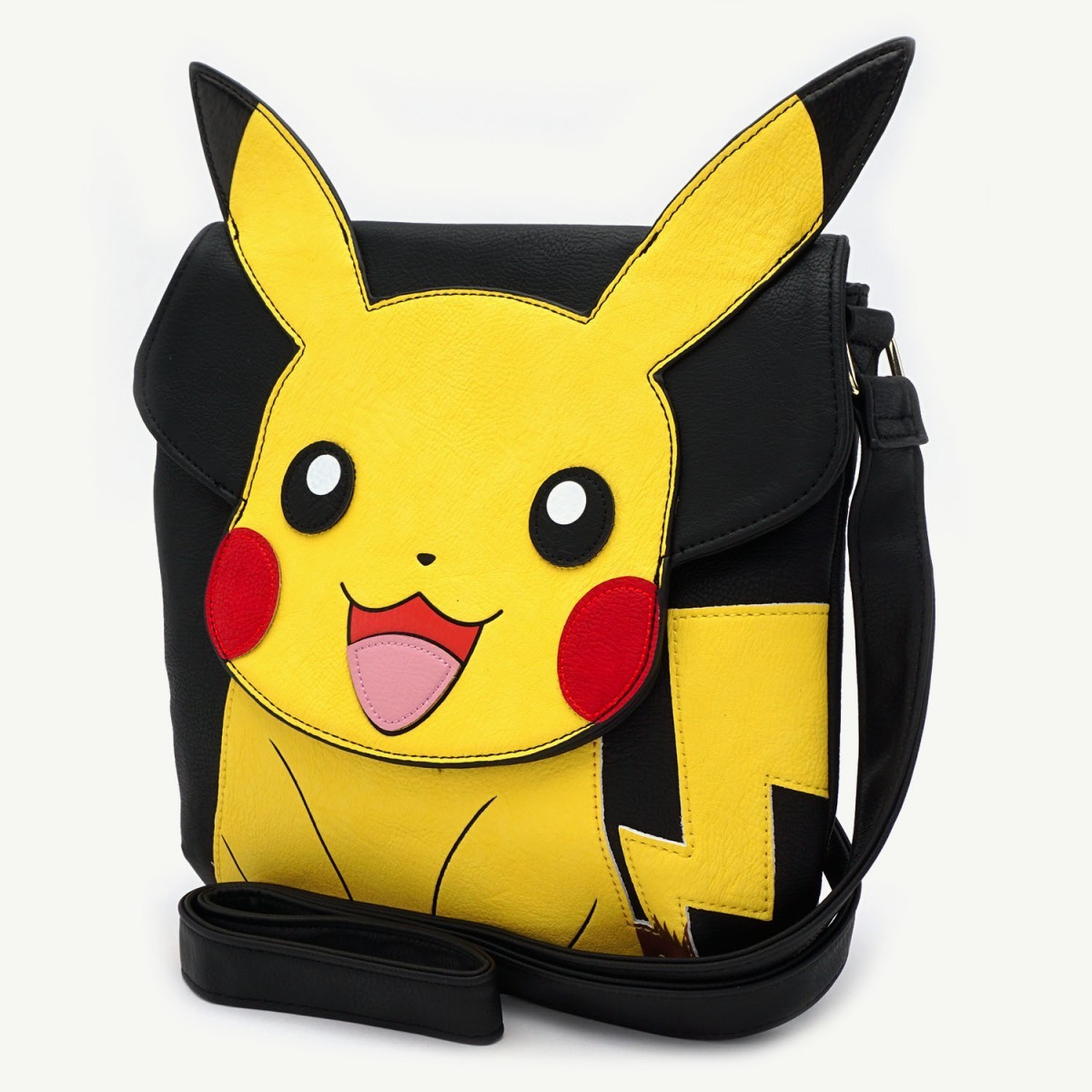 Loungefly Pokemon Pikachu Face Crossbody Bag image