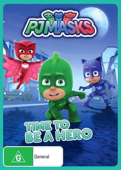 PJ Masks - Time To Be A Hero on DVD image