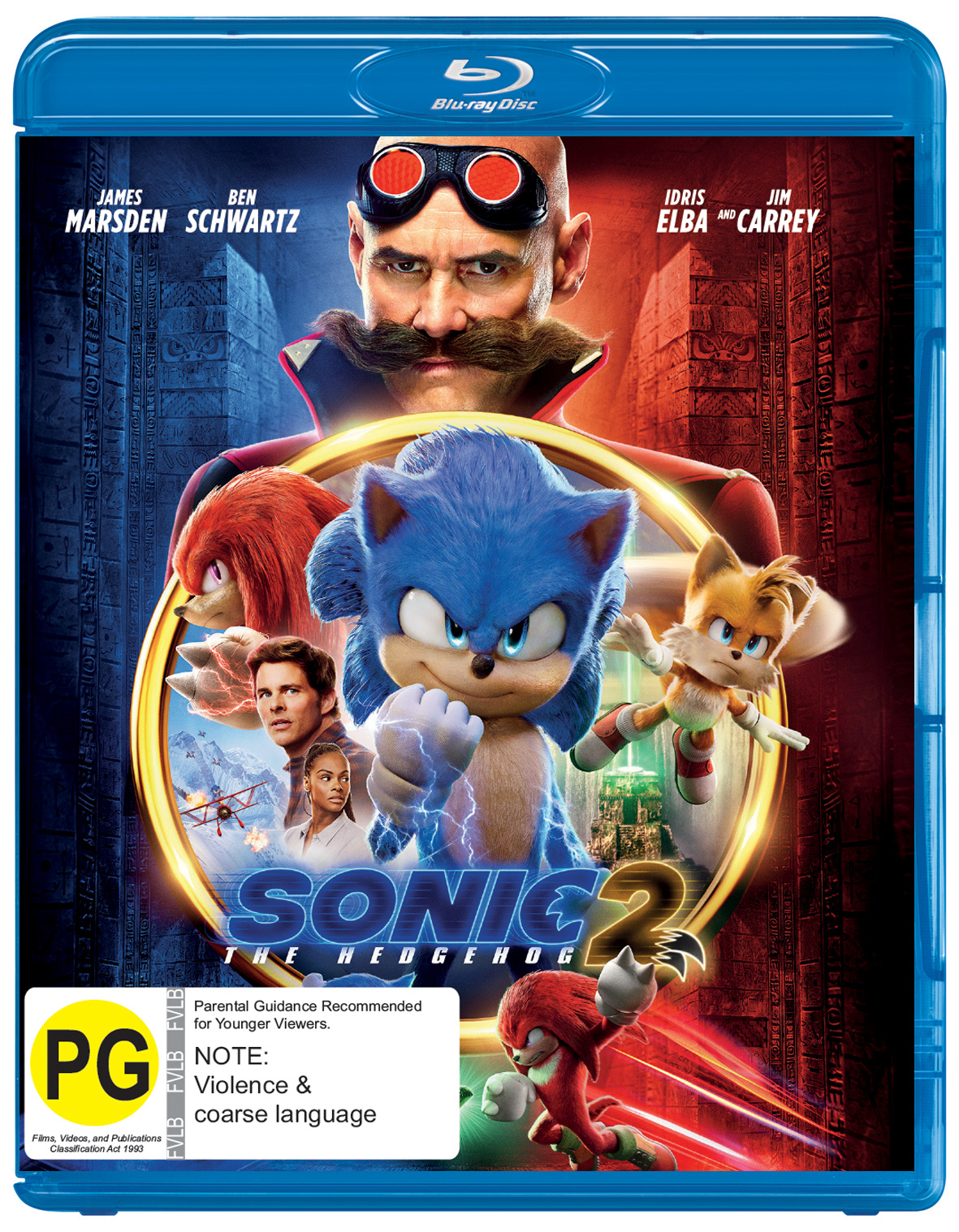 Sonic The Hedgehog 2 on Blu-ray