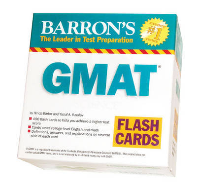GMAT Flash Cards by Hinda Baslaz image