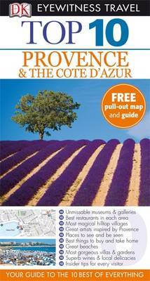 DK Eyewitness Top 10 Travel Guide: Provence & the Cote d'Azur on Paperback by Anthony Peregrine