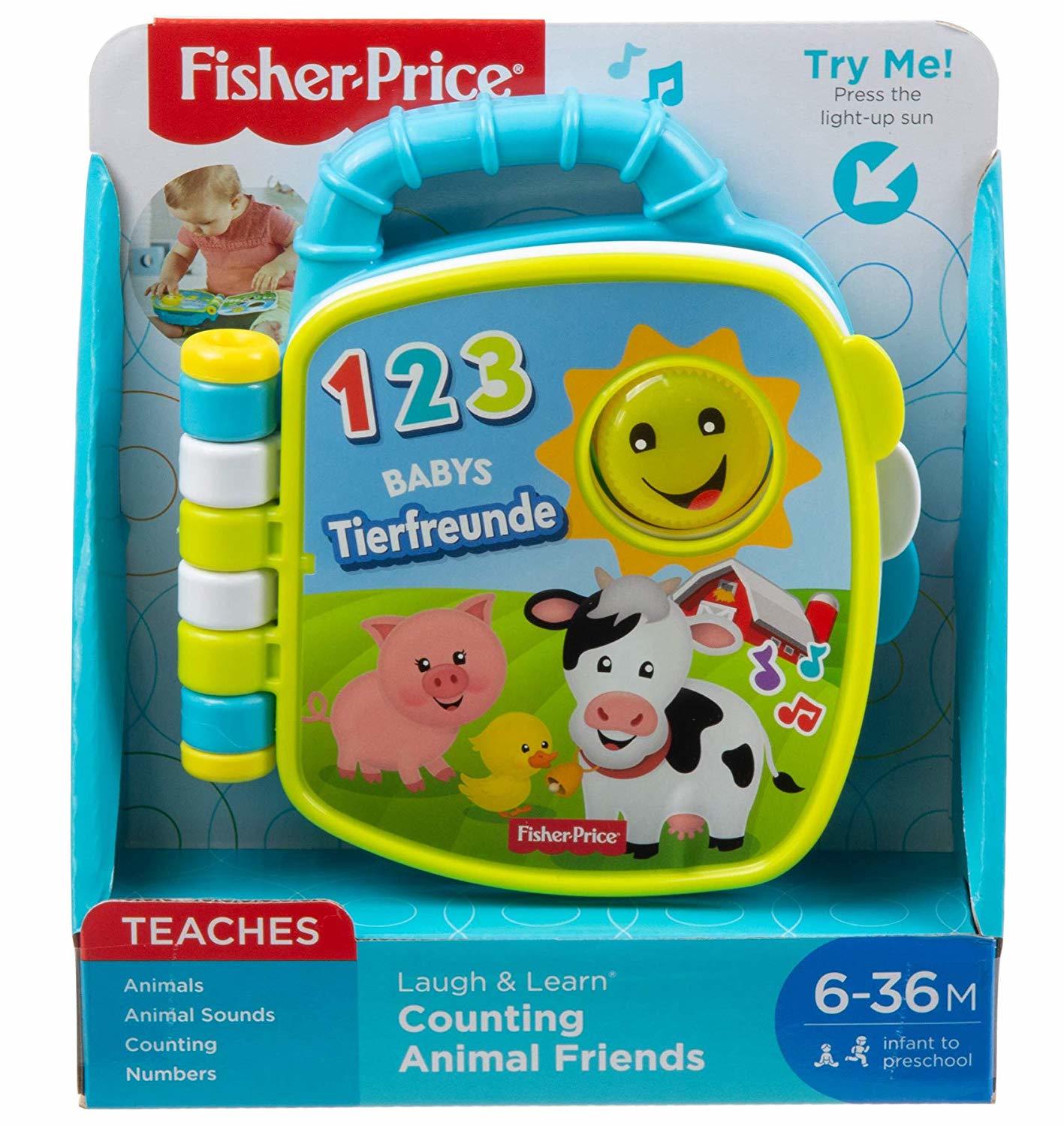 Fisher-Price: Laugh & Learn Book - Counting Animal Friends image