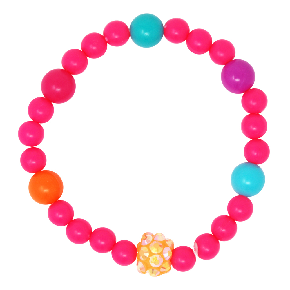 Pink Poppy: Sparkling Beads - Necklace & Bracelet Set (Assorted Colours) image