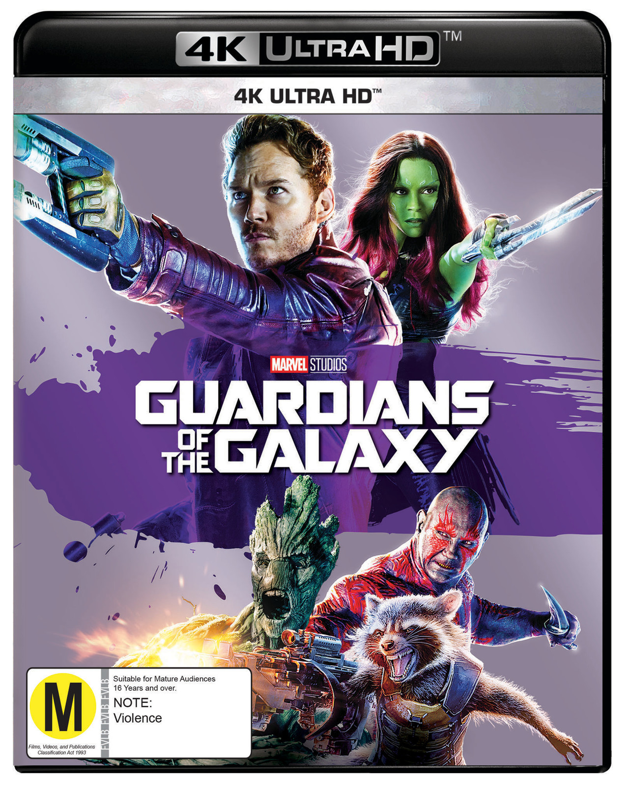 Guardians Of The Galaxy (4K UHD) on UHD Blu-ray image