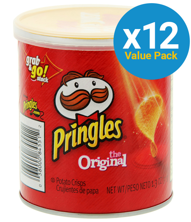 Pringles Grab & Go Small Original 37g (12 Pack) image