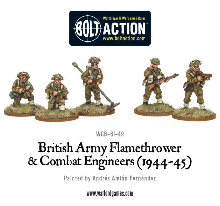 British Combat Engineers & Flamethrower Team image