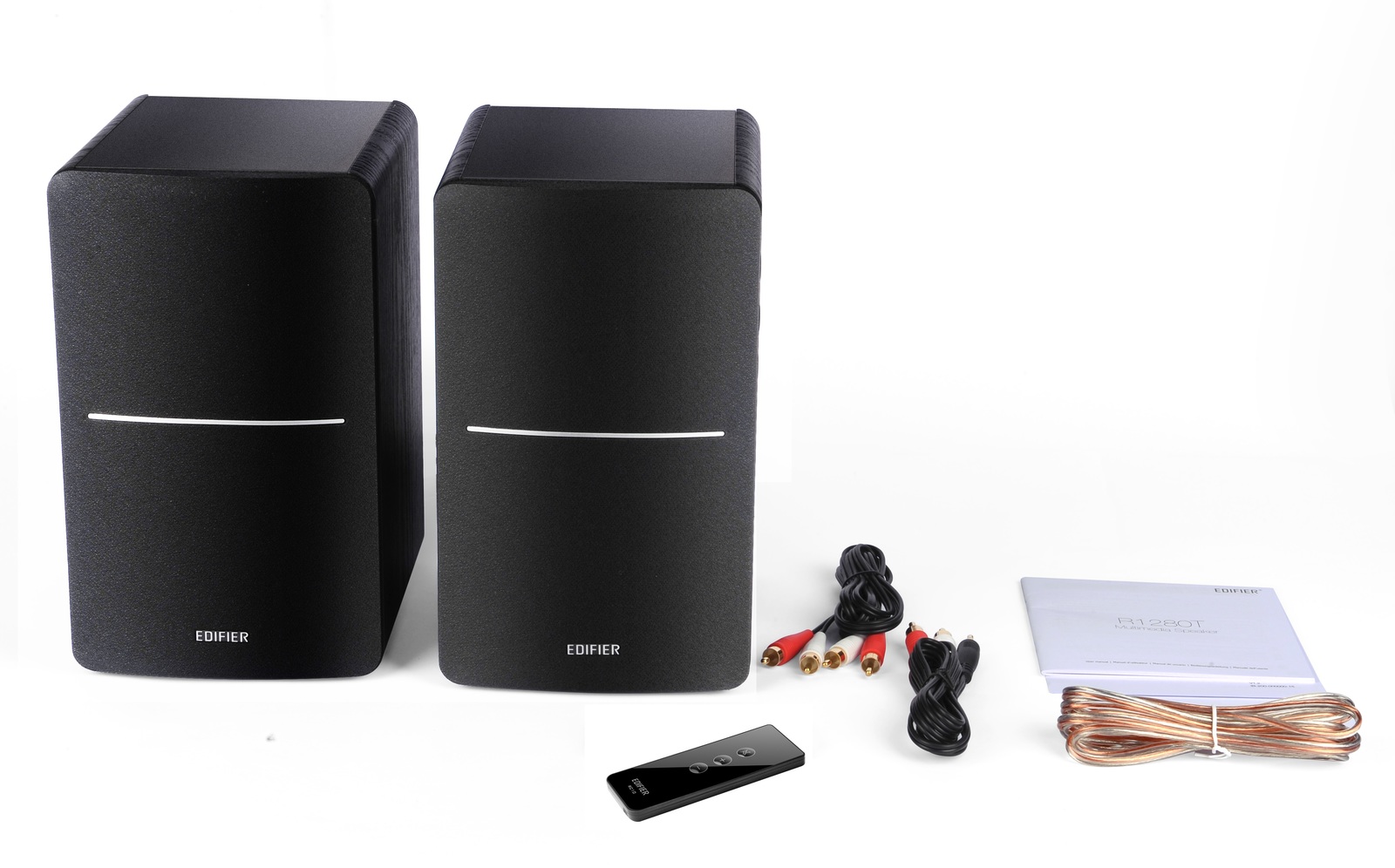 Edifier R1280T 2.0 Lifestyle Speakers (Black) at Mighty Ape NZ