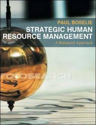 Strategic Human Resource Management: A Balanced Approach by Paul Boselie image