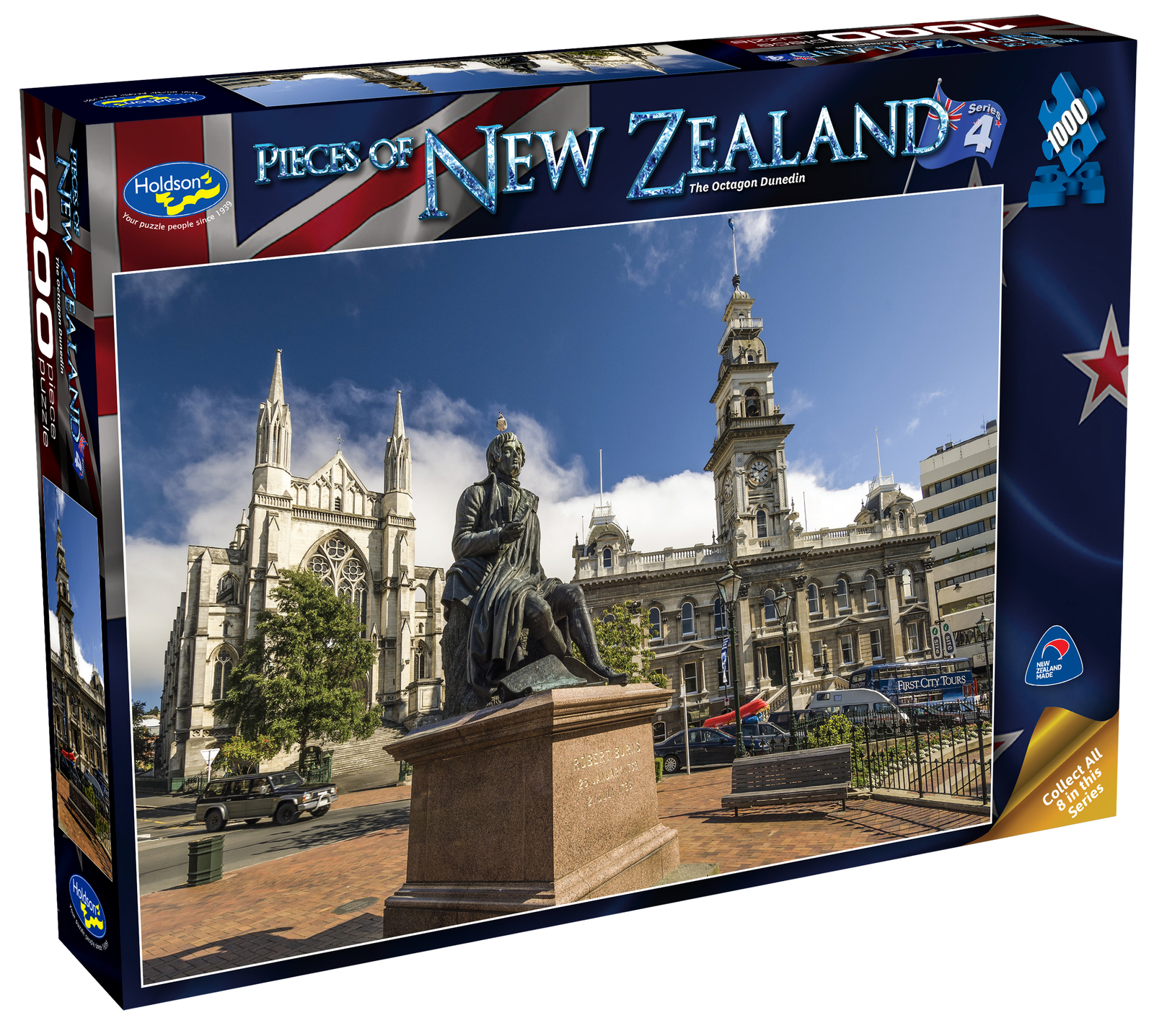 Holdson: Pieces of New Zealand - Series 4 - The Octagon Dunedin - 1000 Piece Puzzle