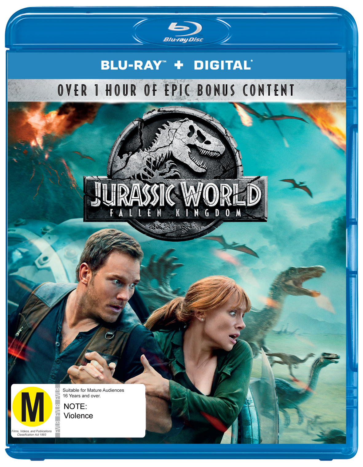 Jurassic World: Fallen Kingdom on Blu-ray