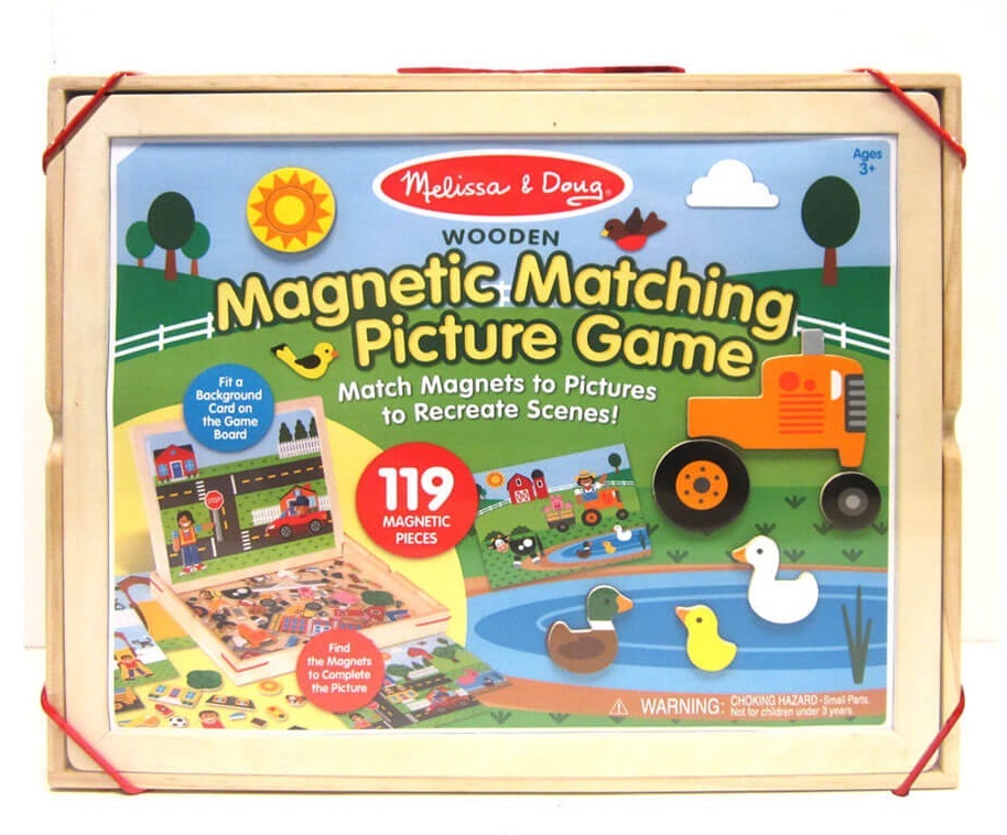 Melissa & Doug - Magnetic Matching Picture Game image