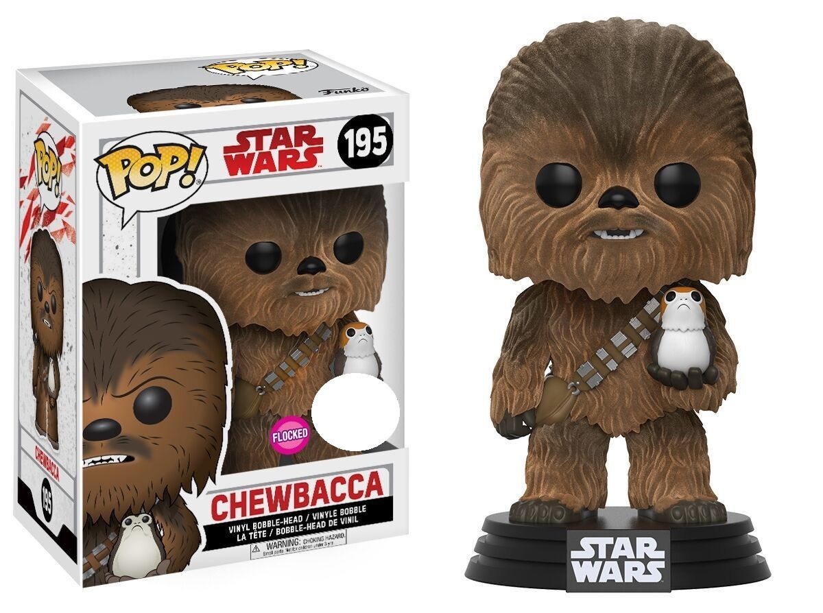 Star Wars: The Last Jedi - Chewbacca (Flocked) Pop! Vinyl Figure image