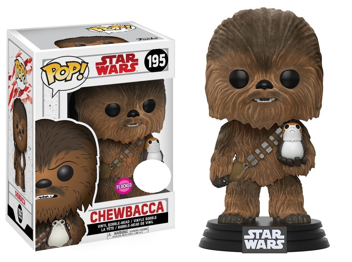 Star Wars: The Last Jedi - Chewbacca (Flocked) Pop! Vinyl Figure