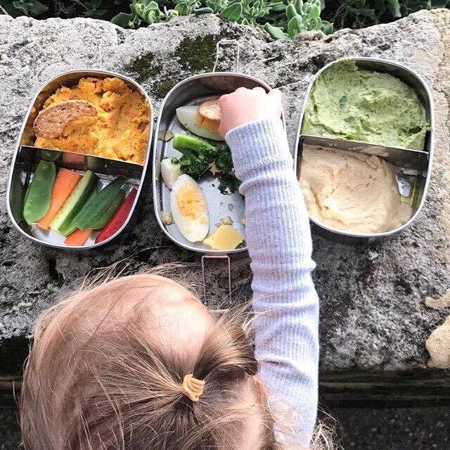 Croco Stacker - Bento Luncbox & Snack Pod Set image