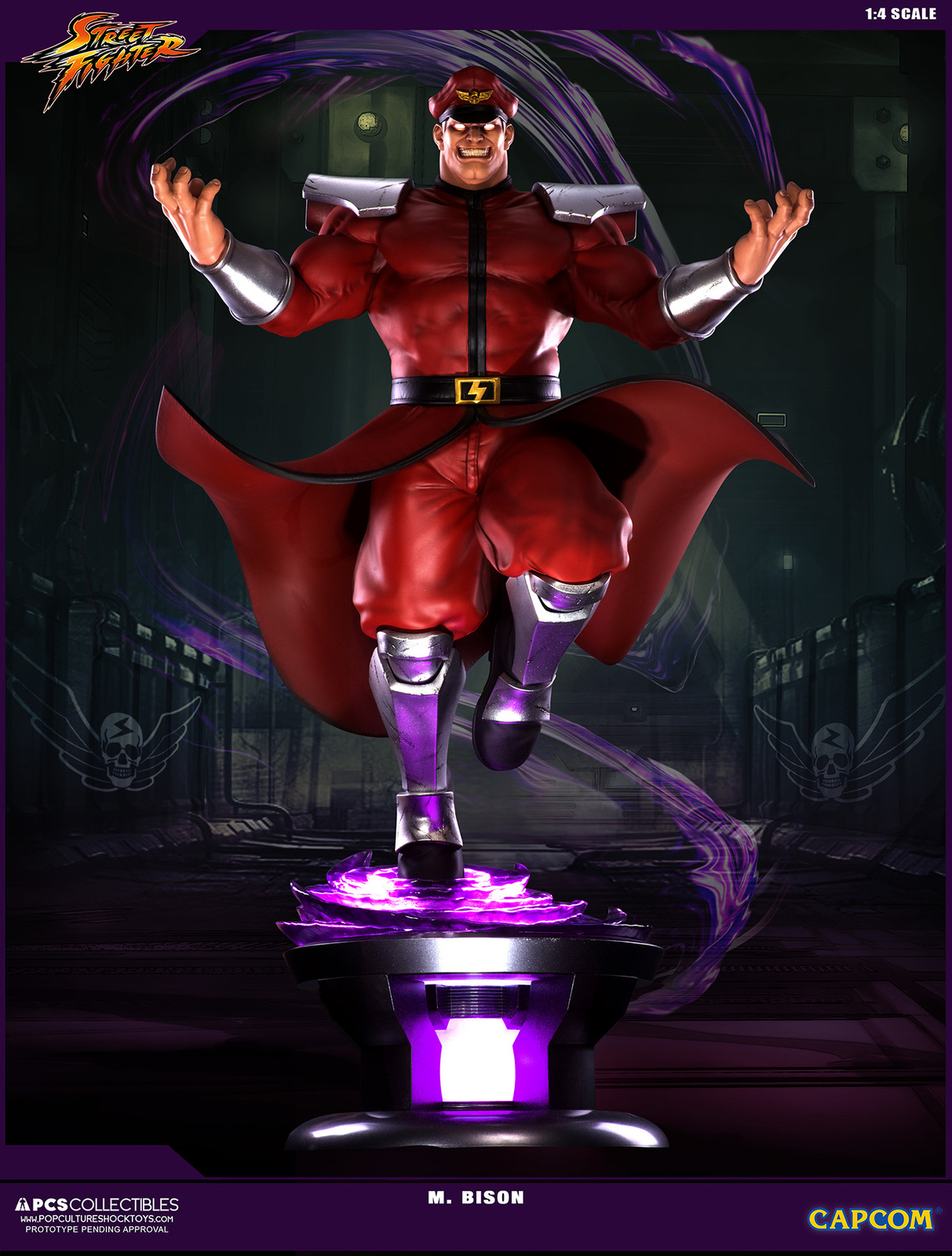 Streetfighter V - M Bison 1:4 Scale Statue image