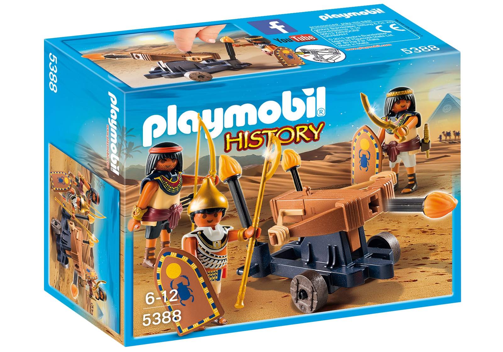 Playmobil: History - Egyptian Troop with Ballista image