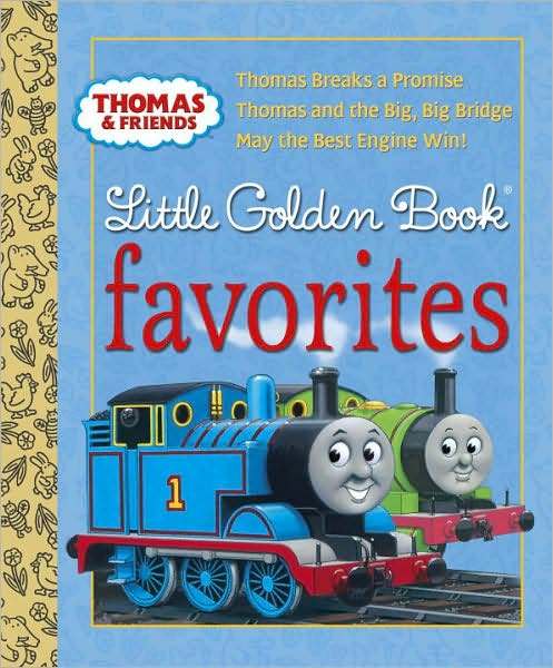 Thomas & Friends Little Golden Book Favorites on Hardback by Various ~