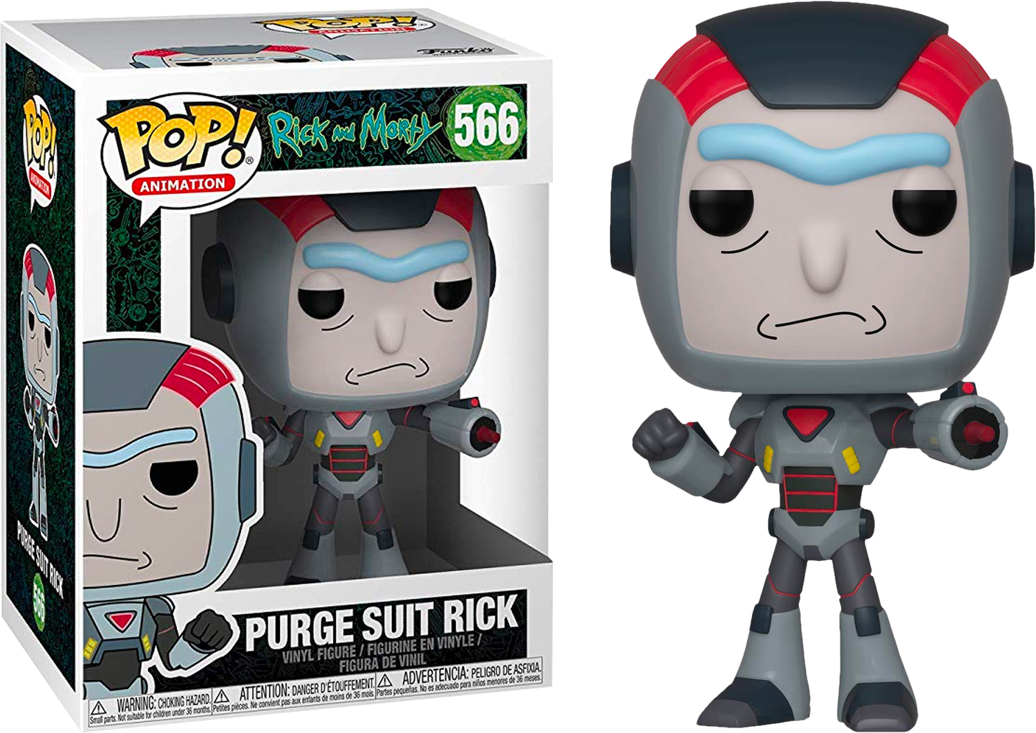 Rick & Morty - Rick (Purge Suit) Pop! Vinyl Figure image