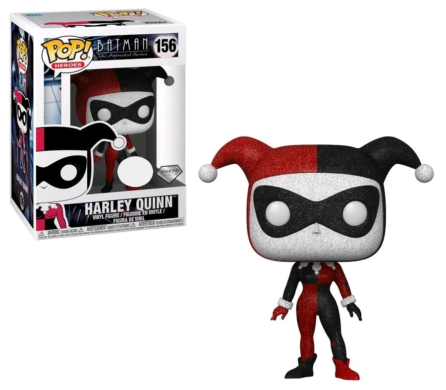 Batman: The Animated Series - Harley Quinn (Diamond Glitter Ver.) Pop! Vinyl Figure image