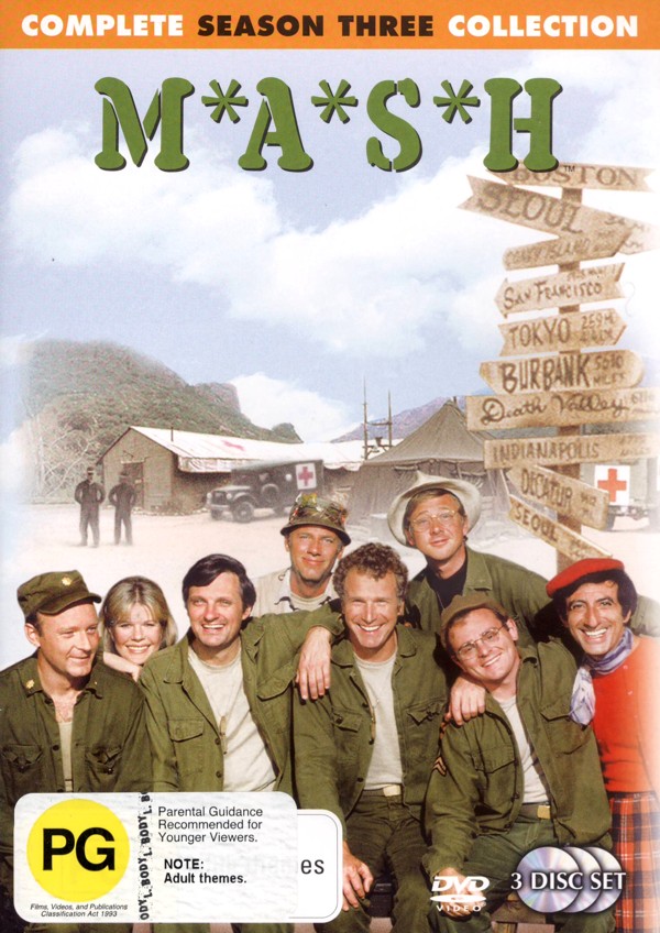 MASH - Complete Season 3 Collection (3 Disc Set) (New Packaging) on DVD