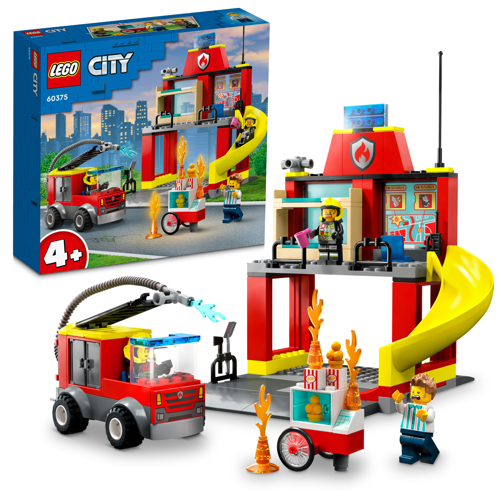 Buy LEGO City Fire Station & Fire Truck at Mighty Ape NZ