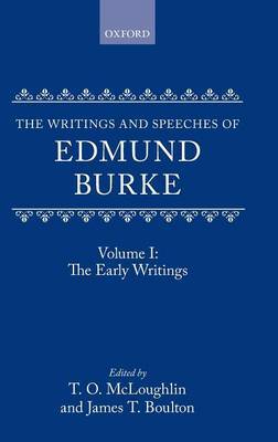 The The Writings and Speeches of Edmund Burke: Volume 1 by Edmund Burke image