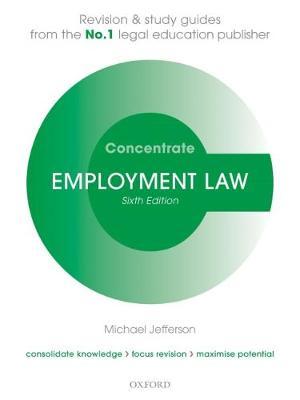 Employment Law Concentrate by Michael Jefferson image