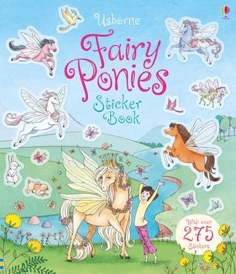 Fairy Ponies Sticker Book by Lesley Sims image