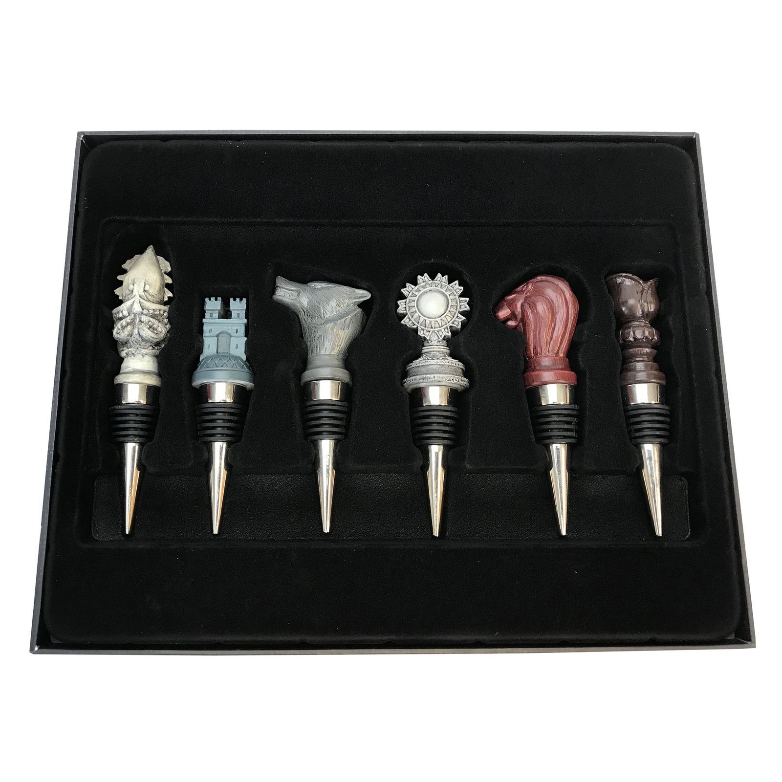 Game of Thrones - House Sigil Wine Stoppers (Set of 6) image
