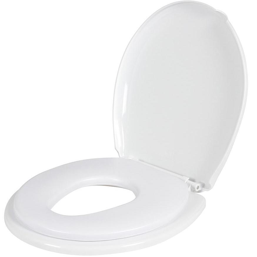 Childcare: 2 in 1 Toilet Trainer - White image