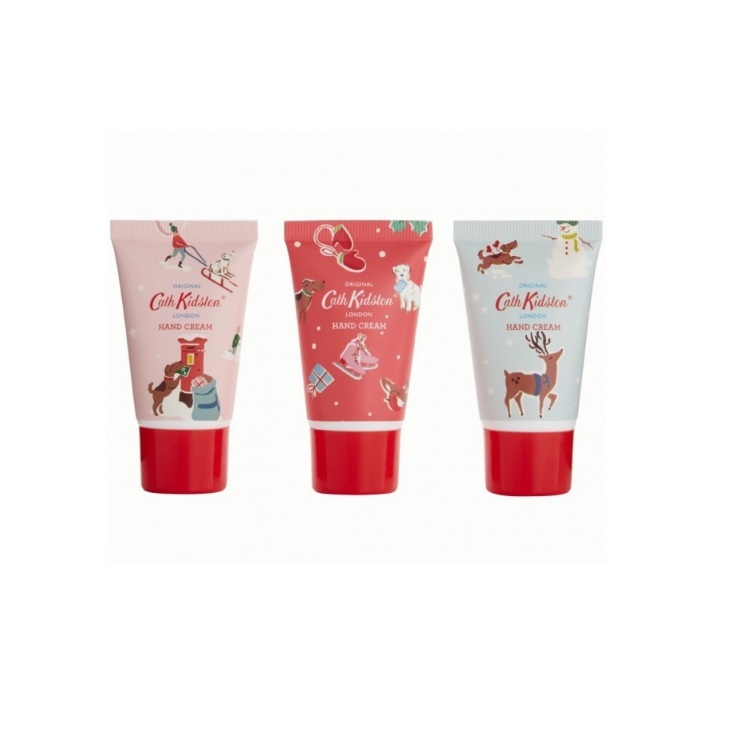 Buy Cath Kidston Christmas Hand Cream Trio (3 x 30ml) at Mighty Ape NZ