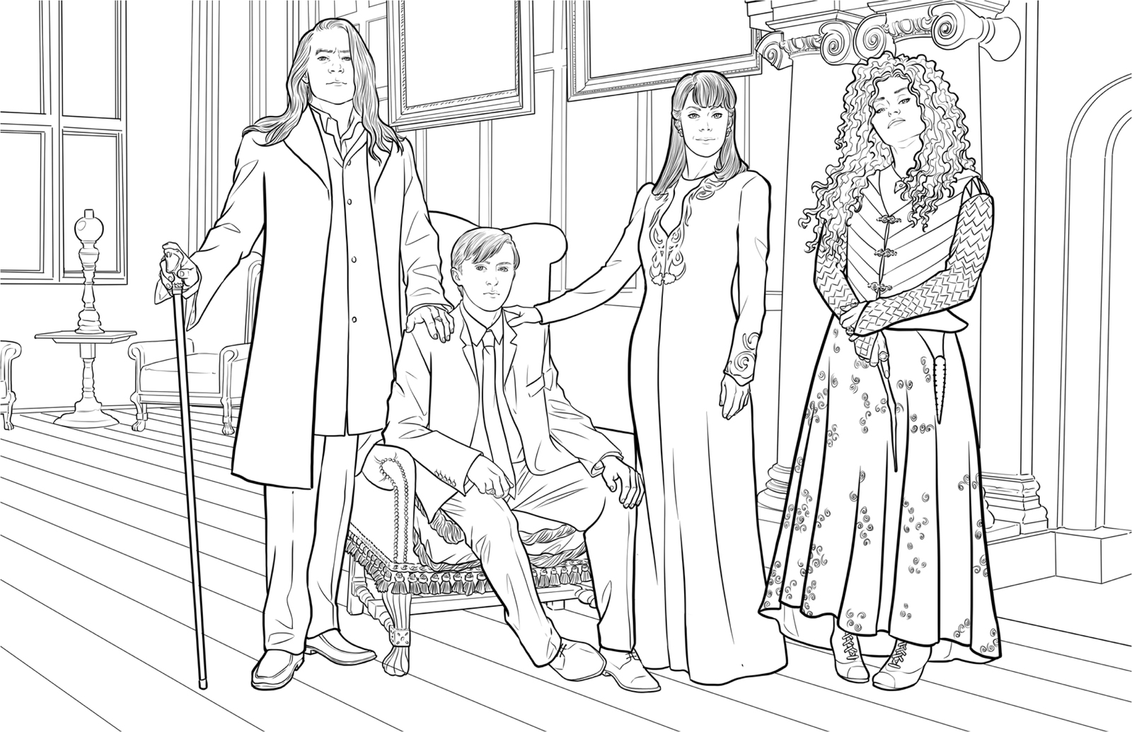 Harry Potter: Slytherin House Pride - The Official Colouring Book image