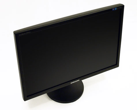 Samsung 22" 2243BW wide 5ms DVI Black LCD Monitor image