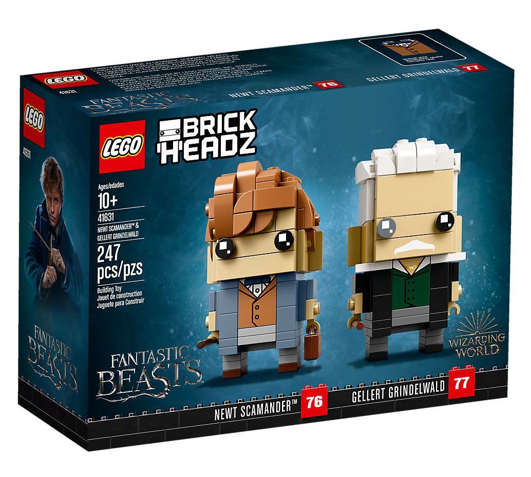 LEGO Brickheadz: Newt Scamander & Gellert Grindelwald (41631) image