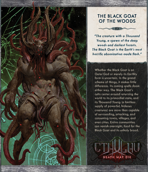 Cthulhu: Death May Die - Black Goat of the Woods Expansion image