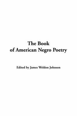 The Book of American Negro Poetry image