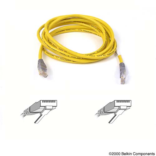 Belkin 2m Moulded CAT5e UTP Crossover Cable