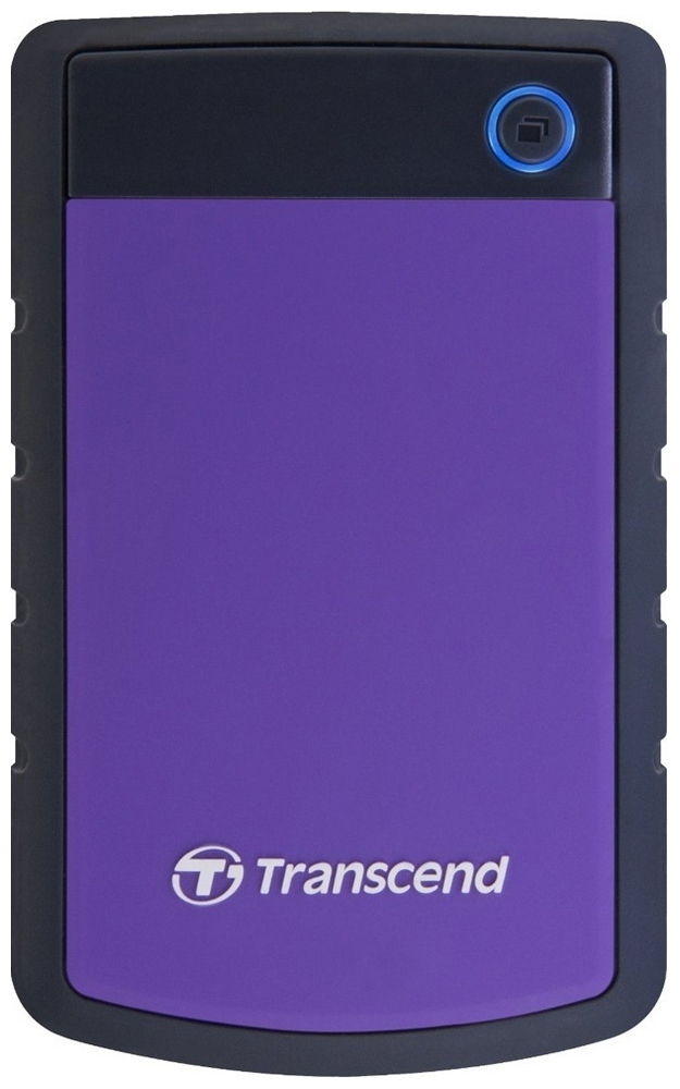 Transcend 1TB USB 3.0 Hard Drive - Purple image